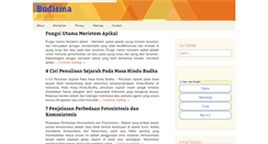 Desktop Screenshot of budisma.net